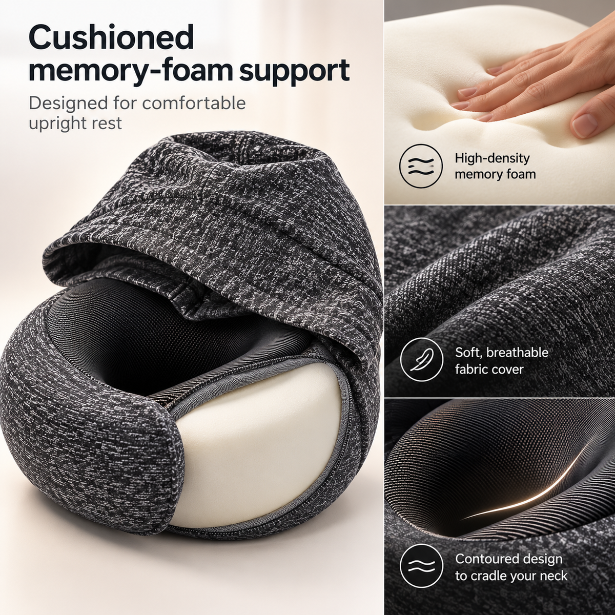 RestHood Travel Pillow