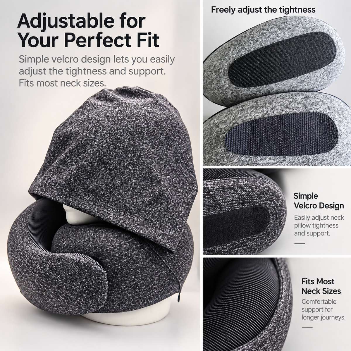 RestHood Travel Pillow
