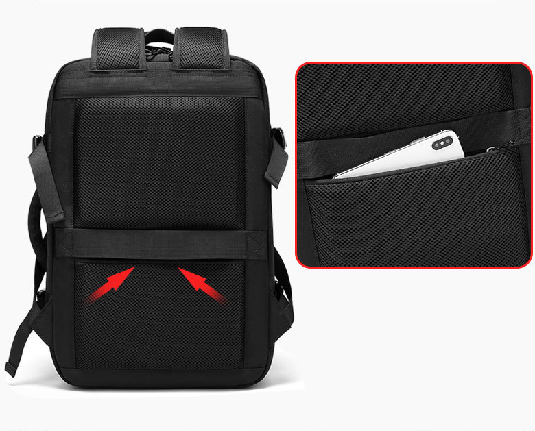 New Oxford Cloth Men's Travel Backpack - Multi-functional