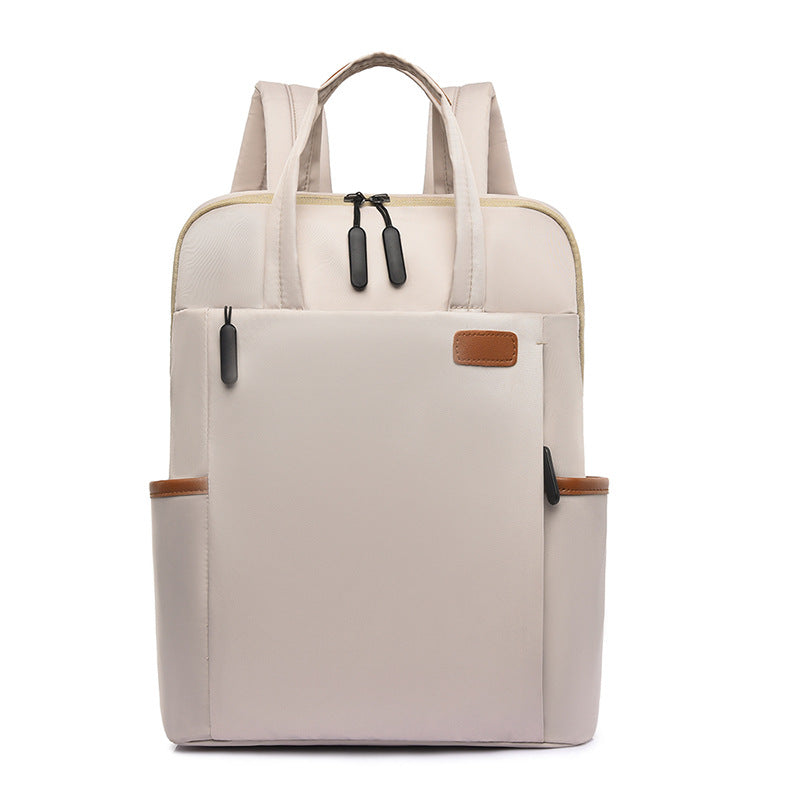 New Women's Oxford Cloth Travel Backpack (Large Capacity)