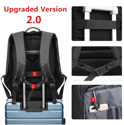 Outdoor Travel Backpack - Large Capacity Daypack