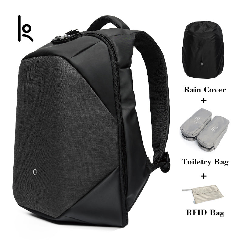 ClickPack Pro Anti-Theft Backpack with USB Charging