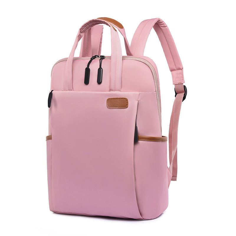 New Women's Oxford Cloth Travel Backpack (Large Capacity)