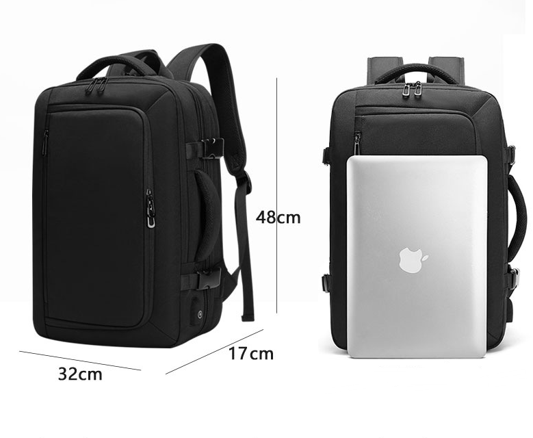 New Oxford Cloth Men's Travel Backpack - Multi-functional