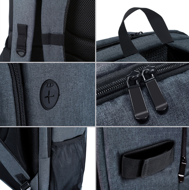 PULUZ Waterproof Camera Backpack with Charging Port