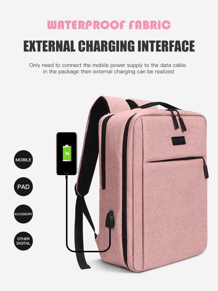 Men's Casual Travel Laptop Backpack Daypack