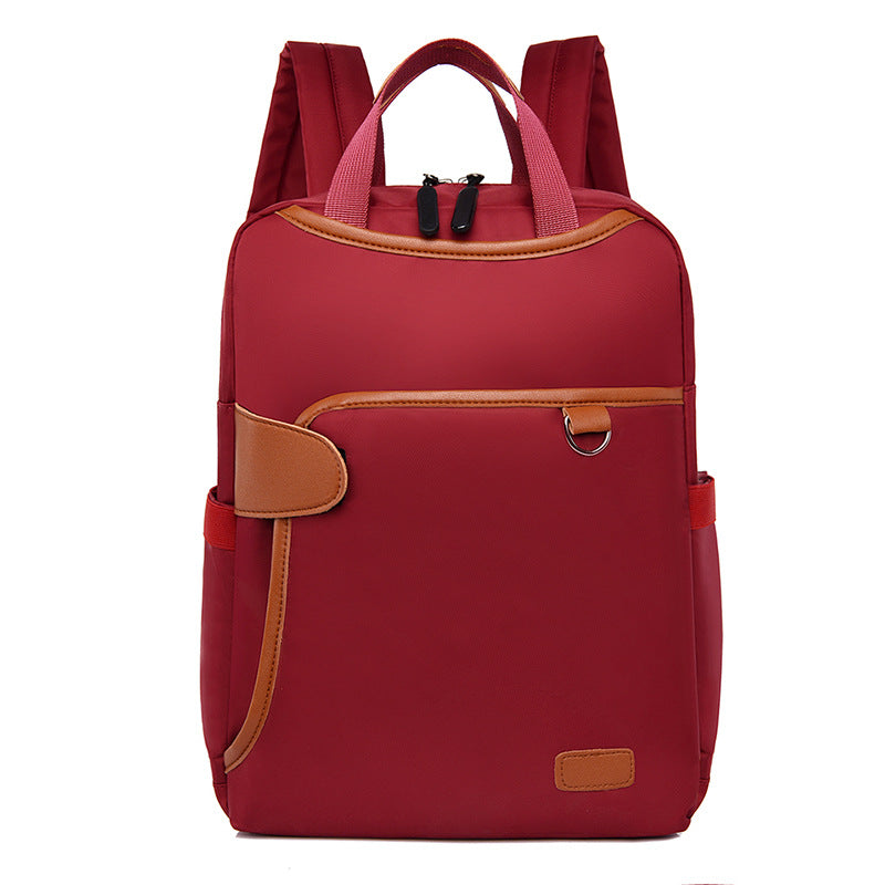 New Women's Oxford Cloth Travel Backpack (Large Capacity)