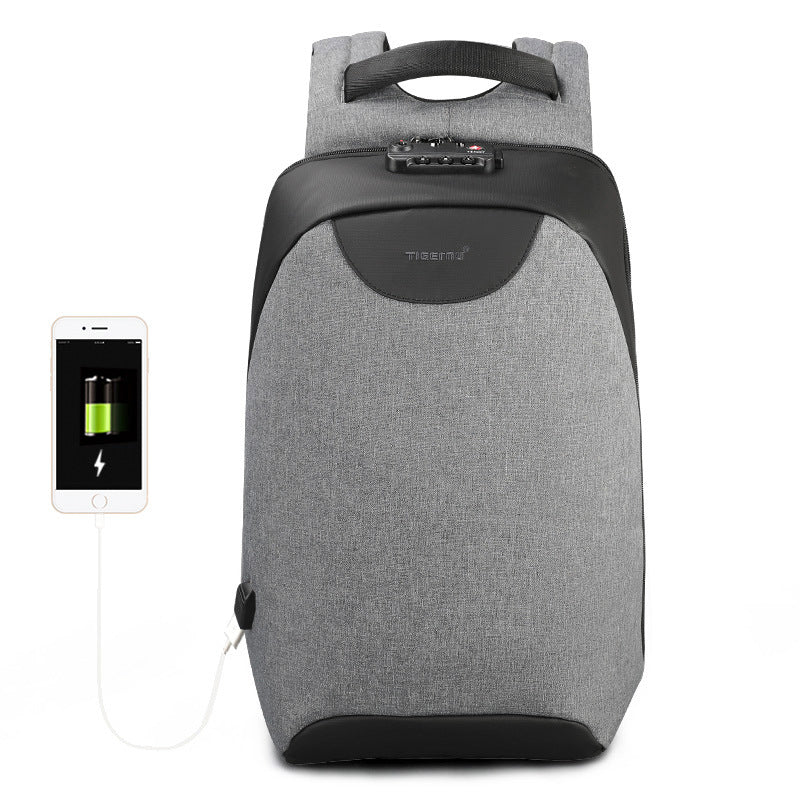 Multifunctional Anti-theft Business Backpack with Lock