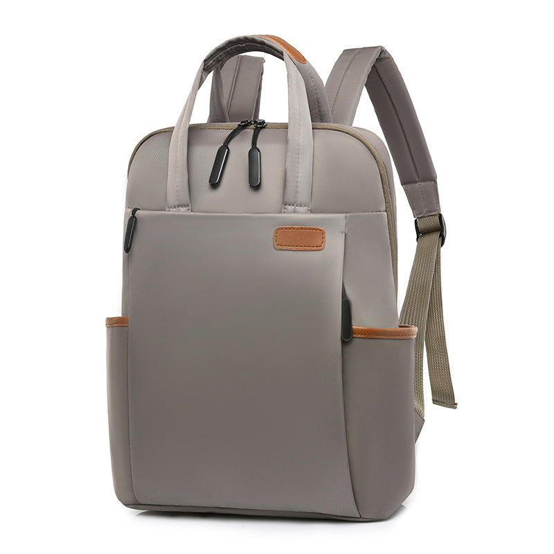 New Women's Oxford Cloth Travel Backpack (Large Capacity)