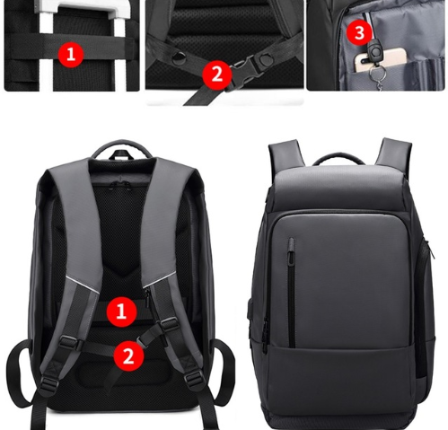 Outdoor Travel Backpack - Large Capacity Daypack