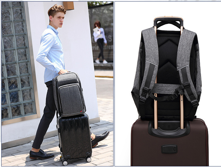 Large Capacity Oxford Cloth Travel Backpack for Men