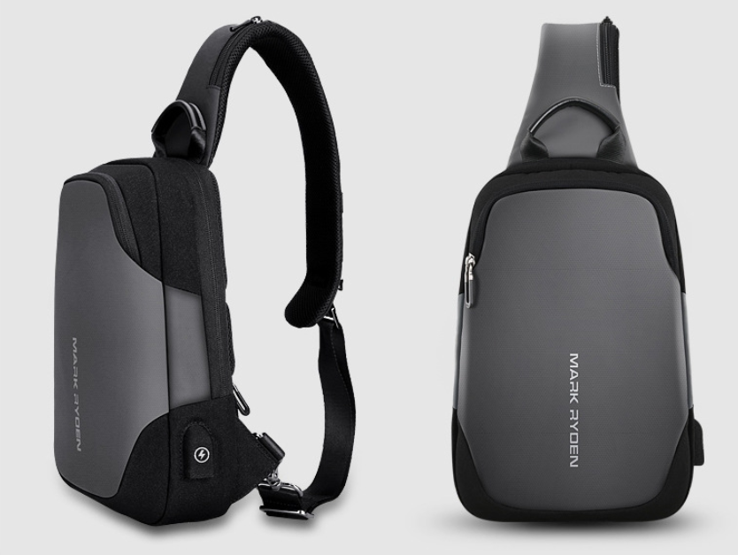 MARK RYDEN USB Anti-Theft Waterproof Crossbody Bag