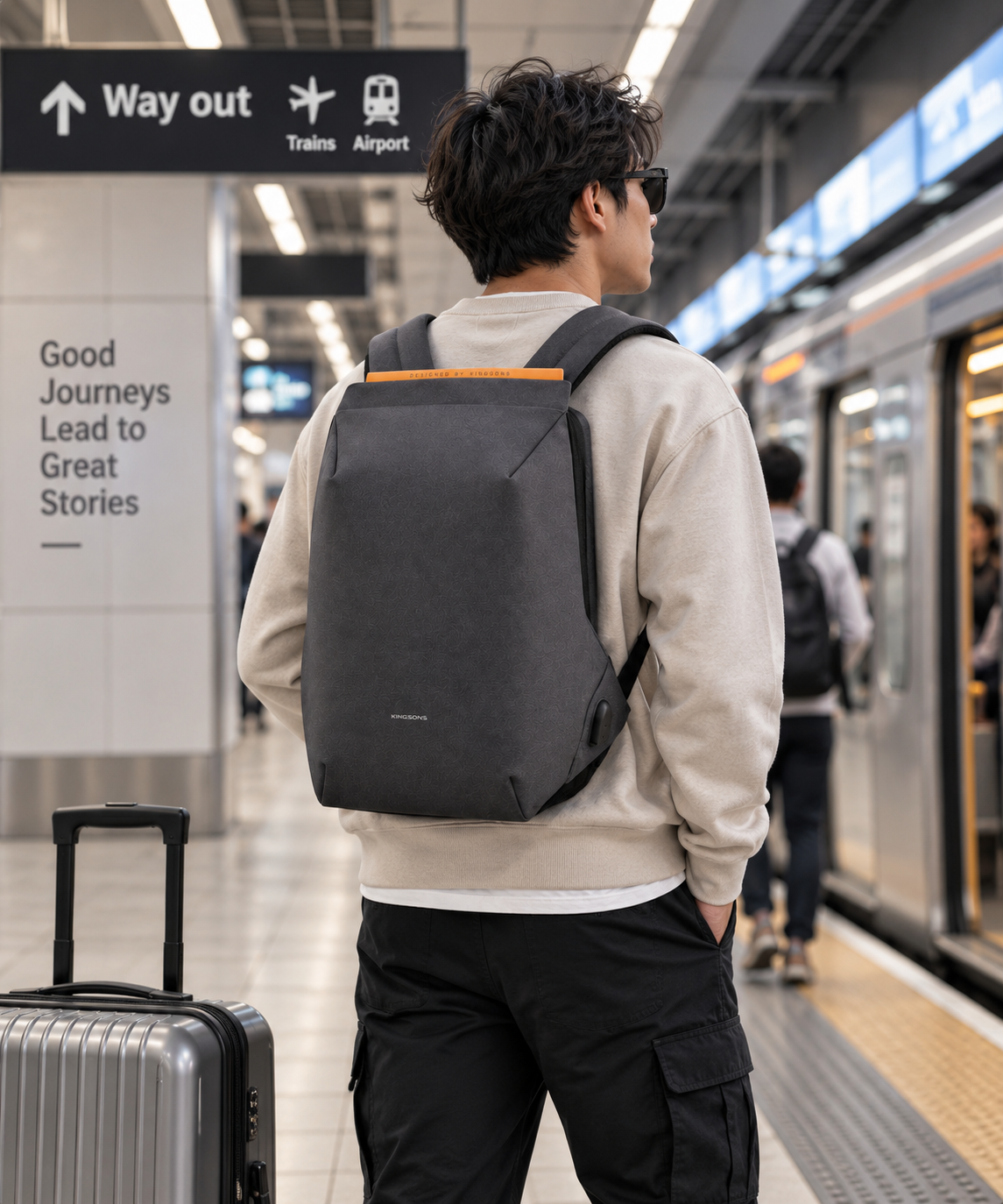 AeroCarry Anti-Theft Backpack