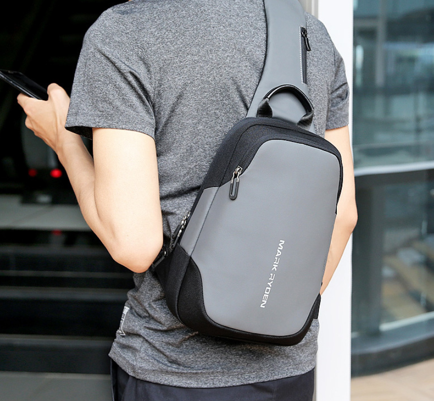 MARK RYDEN USB Anti-Theft Waterproof Crossbody Bag