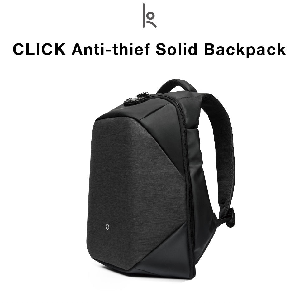 ClickPack Pro Anti-Theft Backpack with USB Charging
