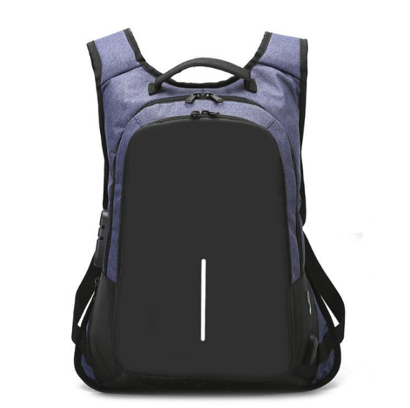 Creative Men's Backpack with USB and Lock (Anti-Theft)