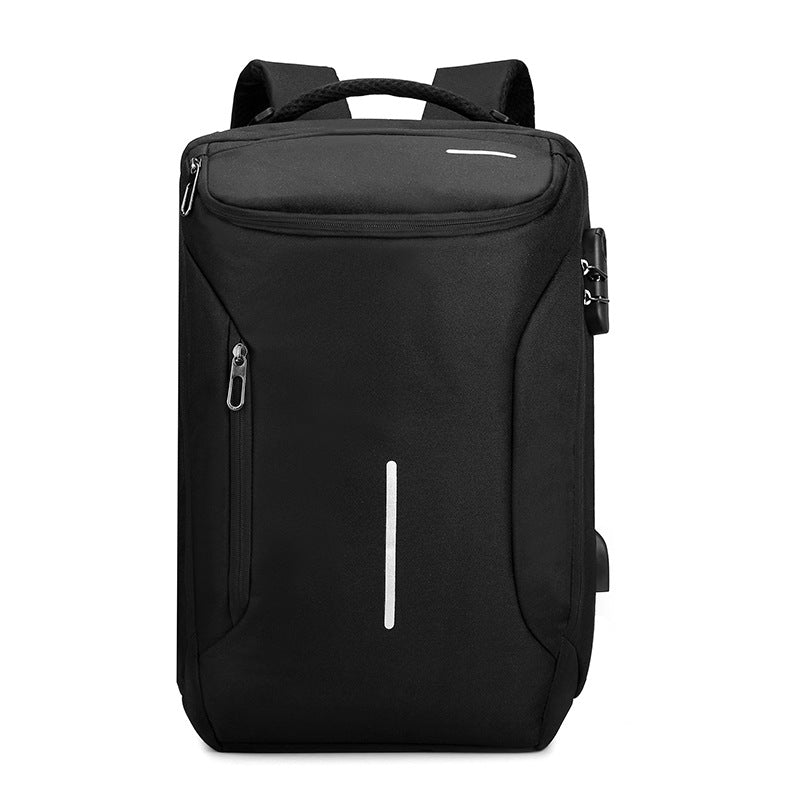 Anti-Theft Waterproof USB Shoulder Computer Bag
