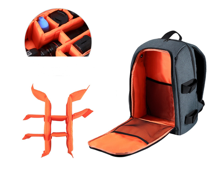 PULUZ Waterproof Camera Backpack with Charging Port