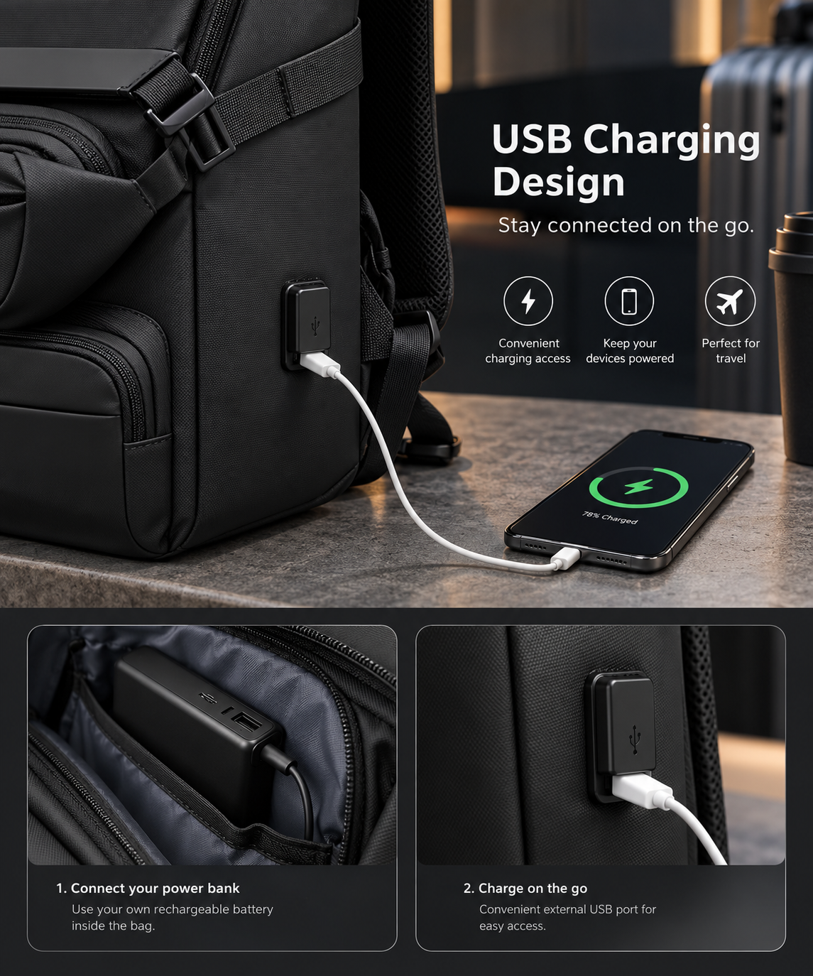 ModuPack Travel Backpack