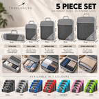 PackFlex Compression Packing Cube Set