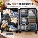 PackFlex Compression Packing Cube Set
