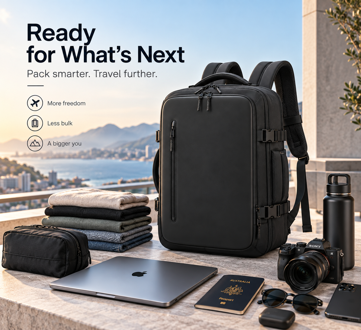 PackMax Signature Travel Backpack