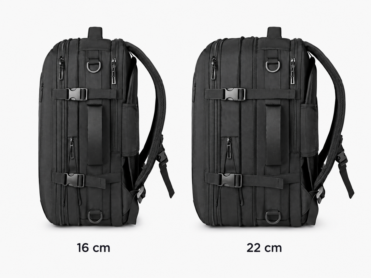 PivotPack Vacuum Compression Backpack
