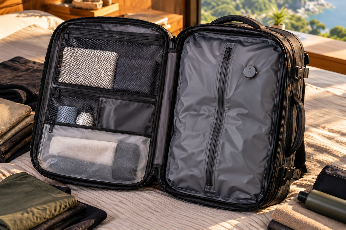 PivotPack Vacuum Compression Backpack