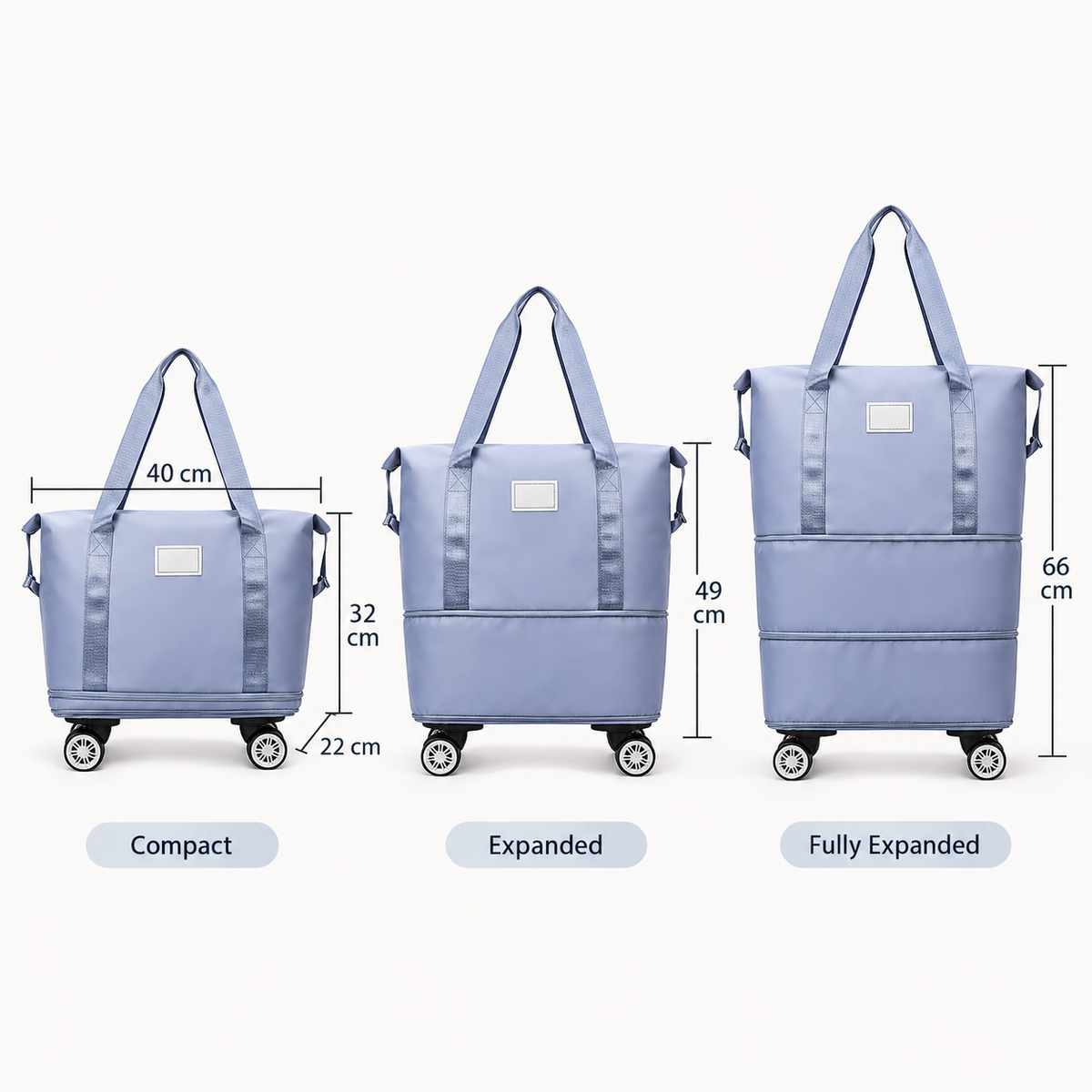 RollFlex Expandable Travel Bag