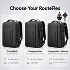 RouteFlex Travel Backpack